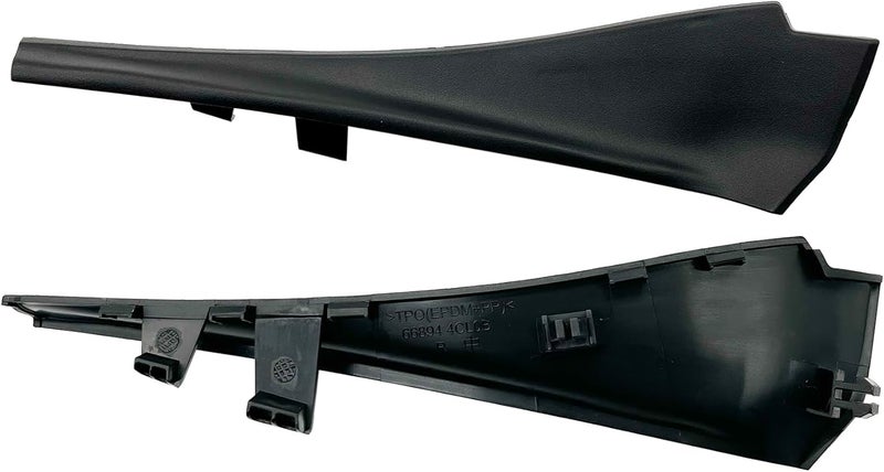 LFONEIBGG for Nissan Rogue 2014-2020 Front Windshield Wiper Side Cowl Extension Trim Fender Cover 66895-4CL0A 66895-4BA1A 66894-4CL0A 66894-4BA1A Front LH and RH OEM New Pair - Image 4